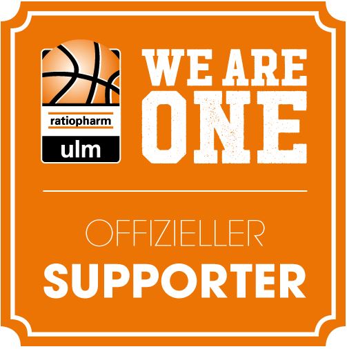 We are one - DNLA ist offizieller supporter von BBU01 ratiopharm ulm Basketball.