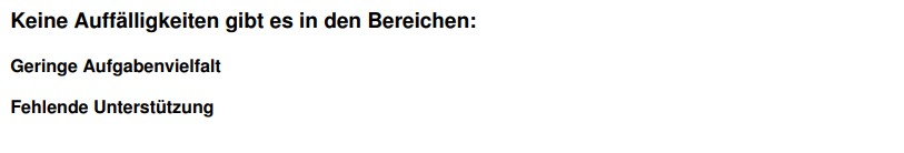 Das neue MSS: Beschreibung der Positivbereiche.