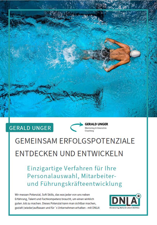 Das Leistungsangebot von Gerald Unger und DNLA beim 18. Forum Hospital Management in Wien:
Lösungen für die Führungskräfteentwicklung, für Personalentwicklung und effektive Coachings und für die richtige Personalauswahl.