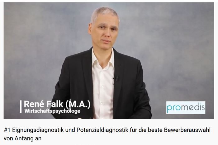 DNLA-Video von DNA-Partner René Falk: Quaifizierte Eignungsdiagnostik und Potenzialanalyse für die beste Bewerberauswahl. 