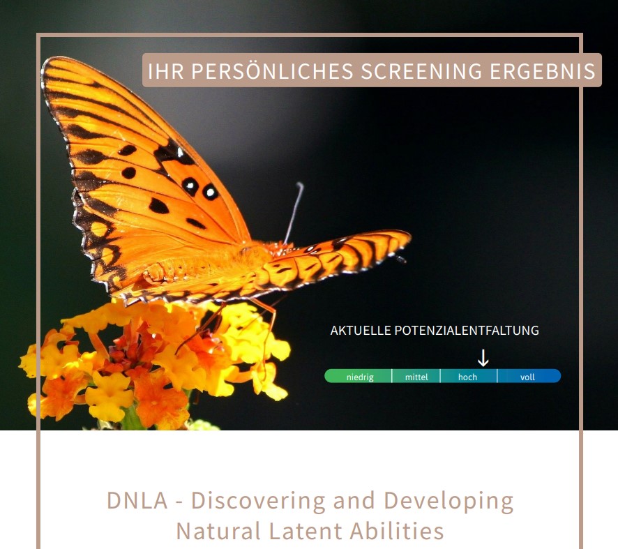 Beispiel für ein weniger bekanntes DNLA-Verfahren aus unserem Toolportfolio: DNLA-Screening.