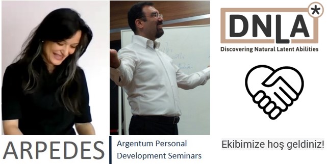 Ferdag Binatli Gümüs und Okan Gümüs, die Inhaber und Geschäftsführer von Arpedes - Argentum Personal Development Seminars.
