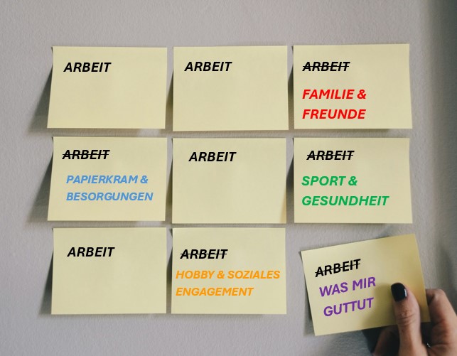 Die Wirkung der echten 4-Tage-Woche: Mehr Zeit für private Aufgaben, für Gesundheit, Familie, Sport, Freunde - und für sich selbst. 