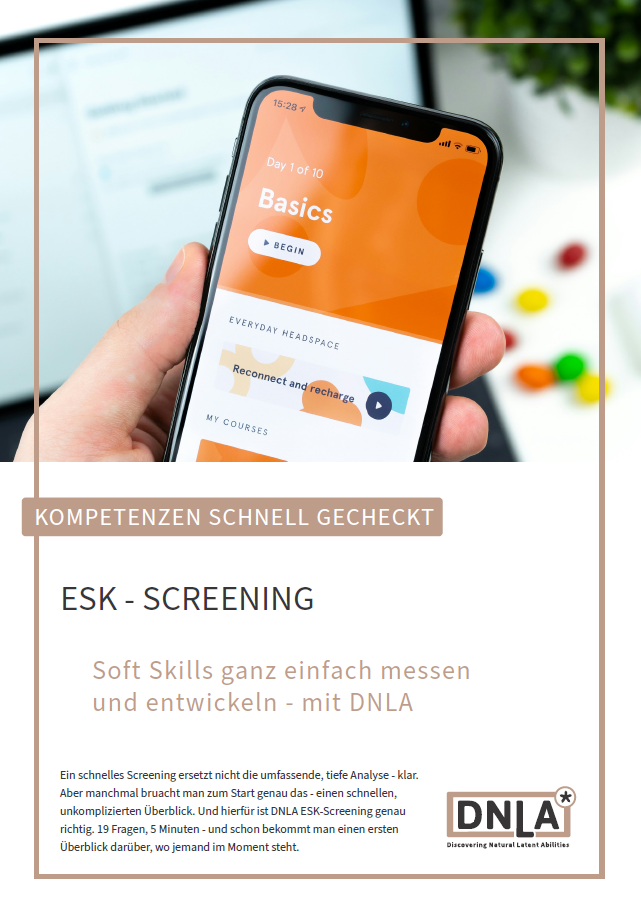 Factsheet zum DNLA-Tool DNLA ESK Screening (SCR).