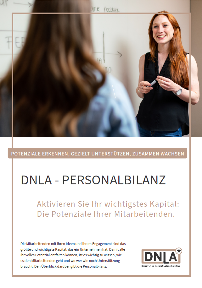 Factsheet zur DNLA Personalbilanz. 